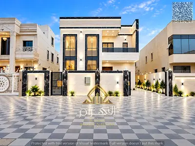 جاهزة بالكهرباء والمياة | تملك فيلا فاخرة بالزاهية - عجمان | 5 غرف ماستر | بسعر استثنائي