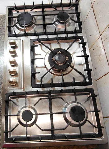 5 Burner Stainless Steel Gas Stove For Sale Selling my 5 Burner Built-in Gas Hob. Heavy duty stainl