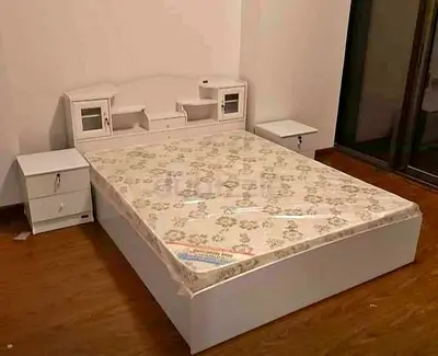 Brand New wooden Queen Bed Available