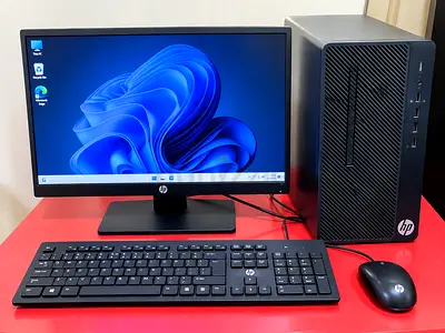 HP Desktop PC with Monitor, Keyboard & Mouse - Ready to Use