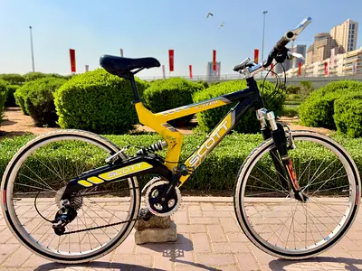 Scott G-Zero Full Suspension Mountain/Hybrid Bike – Excellent Condition