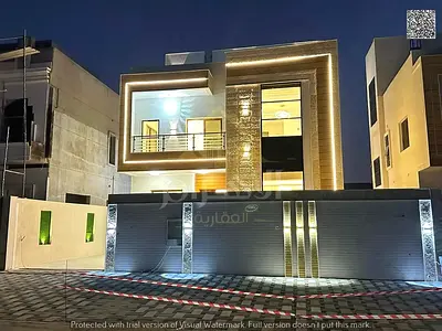 With electricity and air conditioning | Luxury villa for rent in Al Helio 2, Ajman | 3 master bedro