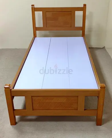 Solid Wood Single Bed Frame