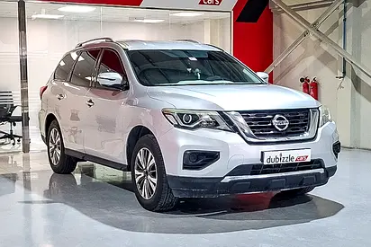 AED 575/month | 2018 Nissan Pathfinder | GCC Specs | Ref#540267