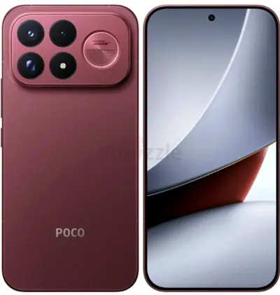 POCO smartphone - maroon, excellent condition