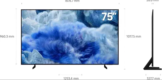Samsung 75-inch Crystal UHD Smart TV (like new Condition)