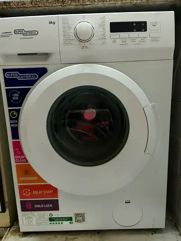 Super General 6kg Front Load Washing Machine - Good Working Condition
