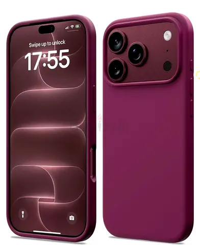 Case for iPhone 18pro/17pro Burgendy