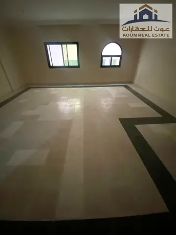 Two bedrooms and a living room excellent for annual rent in Al Qasimia, with a maid's room and a ba