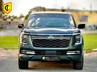 NISSNAN PATROL LE PLATINUM 3.5Tl YEAR 2025 l UNDER WARRANTY UPTO MAY 2030 UNLIMITED KMSl LOW MILEAGE