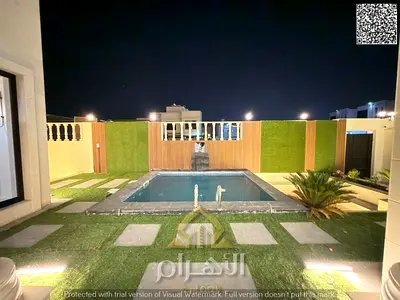 فيلا فاخرة بمسبح للبيع بالزاهية - عجمان | 6 غرف ماستر G+2 | تشطيب فندقي | تملك الحر |