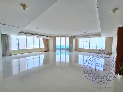 Luxury, Sea view AC free 3BR, All Master with Parking Gym pool 140k