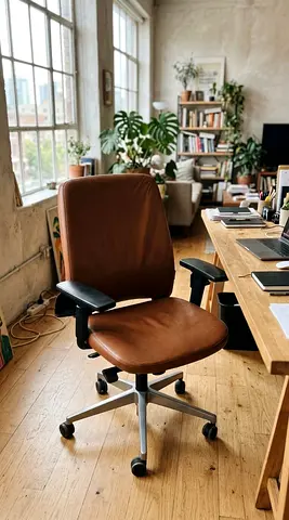 Steel case office chair used like new