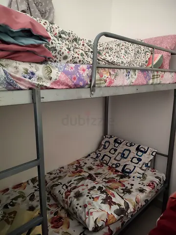 Steel double cot family used