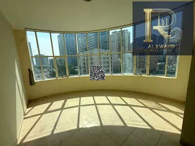 1-bedroom apartment with a living room is available for annual rent in Al