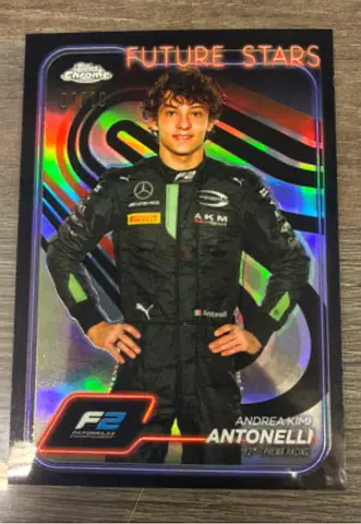 1/10 Kimi Antonelli refractor card