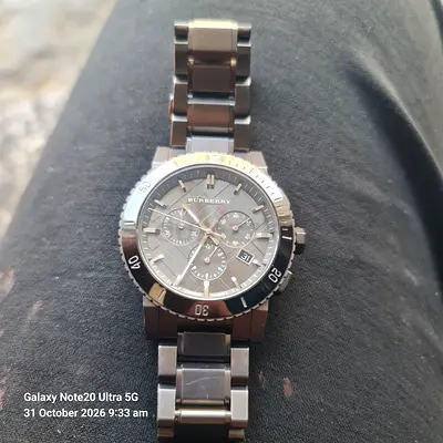 100% Original Burberry Men's Luxury Watch (Model: BU9381