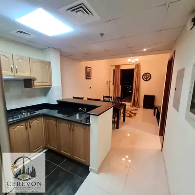 Furnished 1BHK | High Floor | Beautiful Balcony View