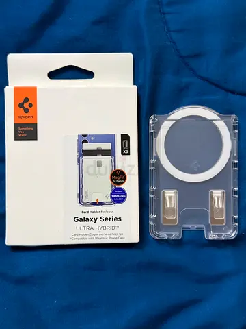 Spigen Ultra Hybrid (MagFit+) Dual Side Magnetic Wallet Card Holder [3 Cards]  MagSafe card holder