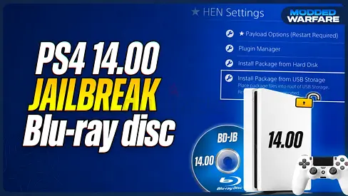 PS4 Jailbreak Disc 14.00 Autohen - No USB Need 2026