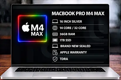MacBook Pro 16" M4 Max - 36GB RAM, 1TB SSD