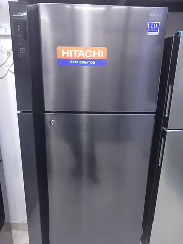 Hitachi double-door refrigerator - good condition