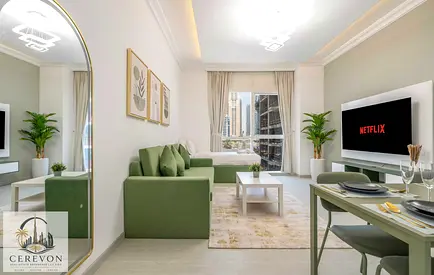 1BR Apartment | Mag 214 Tower JLT | Lake & SZR Views