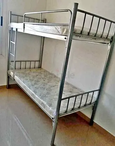 Bed Silver Heavy Duty Strong Quality