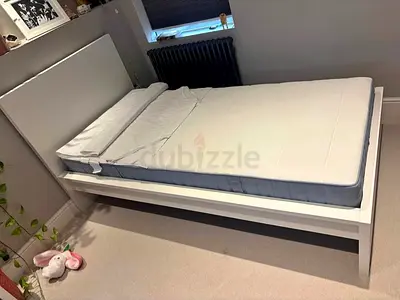 Ikea single size bed with mattress