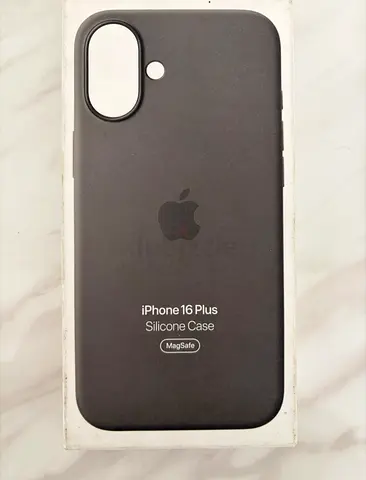 Original Apple iPhone 16 Plus Silicone Case with MagSafe – Stone Gray