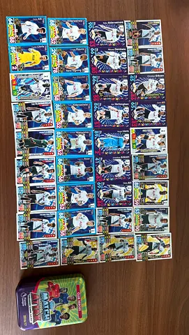 Tottenham Hotspur Topps Match Attax Cards Lot (35 Cards with Collector's Tin)
