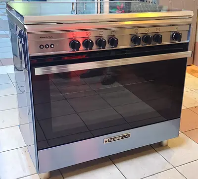 Glemgas Cooker Full Gas 5 Burner 90 cm freestanding