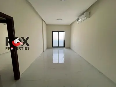 3-bedroom apartment with a living room for rent in Al Muwaihat 3, Ajman | New building | 2 balconies