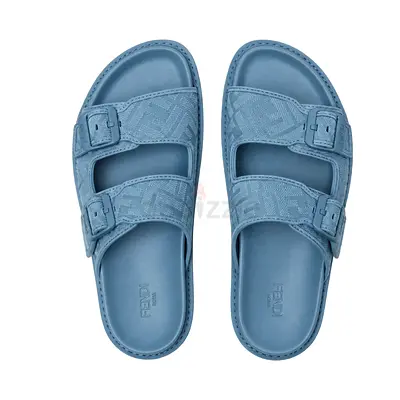 Fendi Double Buckle FF Pattern Sandals