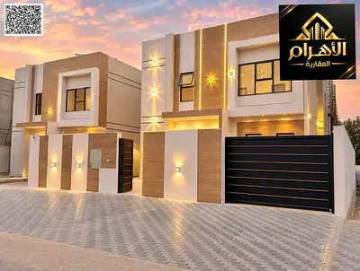 Modern villa (registration and ownership transfer fees included) – 4 bedrooms, a maid’s room, and a storage room – two floors with a terrace – freehol