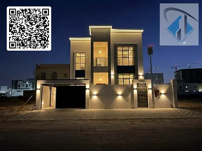 فيلا بسعر شامل رسوم التسجيل والتمليك والكهرباء والماء على الشارع الرئيسي 8 غرف نوم ماستر جاهزة للسكن في أرقى مناطق عجمان تملك حر