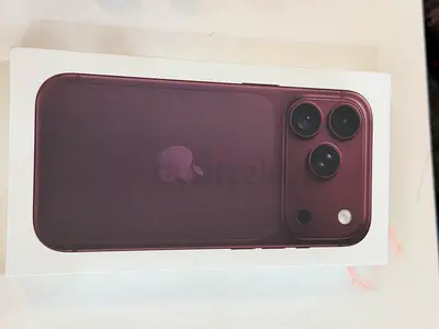 Apple iPhone 18Pro 512 burgundy color Unopened new