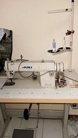 Juki Industrial Sewing Machine with Table and Motor - Heavy Duty