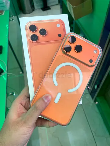 iPhone 17 pro max orange colour 256gb