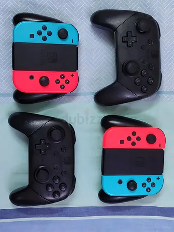 Original Nintendo switch pro controller and Joycons
