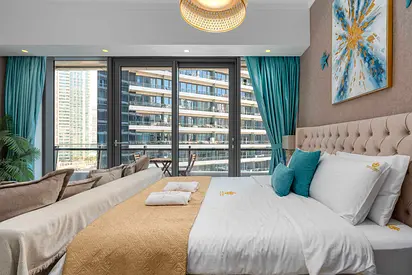 Furnished Studio with marina view - All bills included no commission