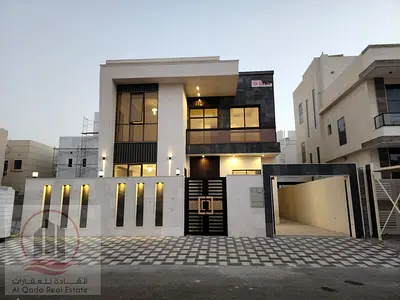 Villa for sale at Ajman -Al Yasmeen area the Villa 3200 sqft G + 1 ( 5 Master room +big court + big Majlis +big Hall +maid room)