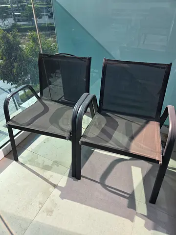 Outdoor furniture set - 2 chairs, 2 seater sofa and table