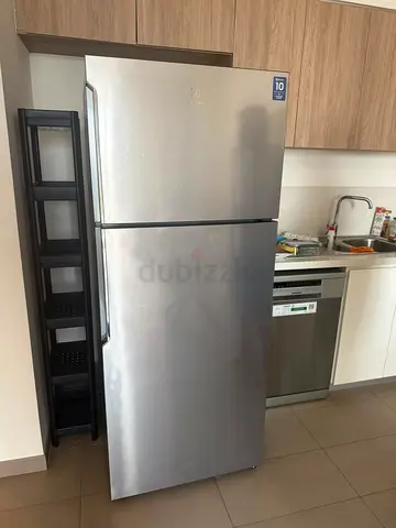 Electrolux 600 liter refrigerator same like new 1400 aed