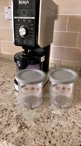 Ninja Coffee Maker with Two Glass Ninja Carafes - Good Working Condition