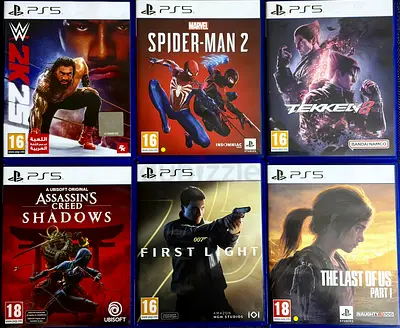 Ps5 games bundle 7disc