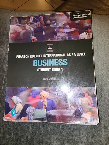 Pearson Edexcel International AS/A Level Business Student Book 1 (Rob Jones) - Used