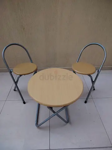 Camping set - table and 2 chairs