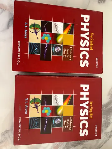 New Simplified Physics Vol I & II by S.L. Arora — Set for Class XI