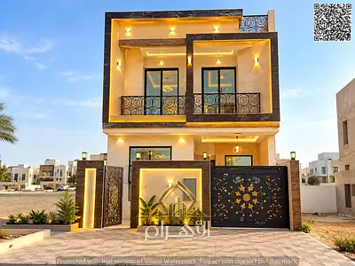 جاهزة للسكن بالكهرباء والمياة والمكيفات | تملك فيلا فاخرة - 5 غرف بالحليو 2 - عجمان | تملك حر لجميع الجنسيات | بسعر استثنائي
